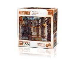 KS GAMES -  LIBRARY OF ST. FLORIAN MONASTERY - AUSTRIA (1000 PIECES) -  C. ANTONIO CARLONE / J. PRANDTAUER