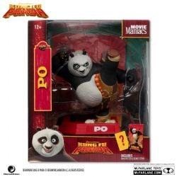 KUNG FU PANDA -  PO FIGURE - MOVIE MANIACS -  MCFARLANE TOYS