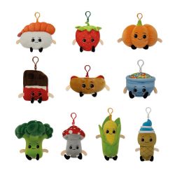 KUNJO -  KEYCHAIN FOOD PLUS ASSORTED 2