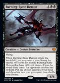 Kaldheim -  Burning-Rune Demon