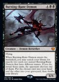 Kaldheim Promos -  Burning-Rune Demon
