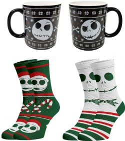 L'ÉTRANGE NOËL DE MONSIEUR JACK -  SOCKS AND CERAMIC MUG (12 OZ) -  DISNEY