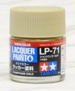 LACQUER PAINT -  CHAMPAGNE GOLD (1/3 OZ) LP-71