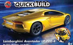 LAMBORGHINI -  AVENTADOR LP 700-4 - QUICKBUILD - YELLOW -  AIRFIX