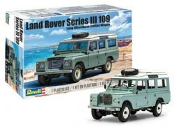 LAND ROVER -  LAND ROVER SERIES III 109 LWB WAGON W/ROOF RACK 1/24 (LEVEL 5 - CHALLENGING)