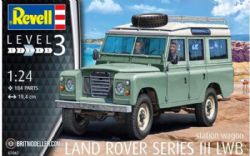 LAND ROVER -  SERIES III LWB - 1/24 -  REVELL