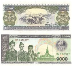 LAOS -  1000 KIP 2003 (UNC)