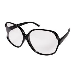 LARGE FRAMES GLASSES - BLACK