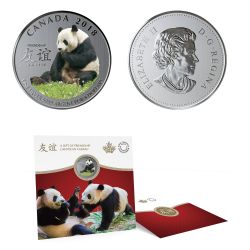 LASTING GIFT -  THE PEACEFUL PANDA, A GIFT OF FRIENDSHIP -  2018 CANADIAN COINS 01