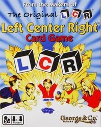 LCR -  LEFT CENTER RIGHT - CARD GAME