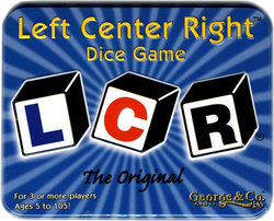 LCR -  THE ORIGINAL L-C-R DICE GAME (ENGLISH)
