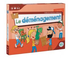 LE DÉMÉNAGEMENT (FRENCH) -  COLLECTION LECTURE ET INFÉRENCES