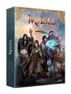 LE MONDE D'AQUILON -  COFFRET DE LA SAISON 2 (TOME 05 À 08) -  MAGES