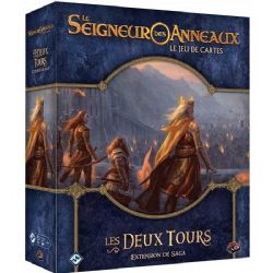 LE SEIGNEUR DES ANNEAUX : LE JEU DE CARTES -  EXPANSION SAGA - LES DEUX TOURS (FRENCH)