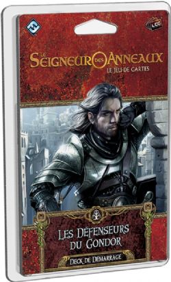 LE SEIGNEUR DES ANNEAUX : LE JEU DE CARTES -  EXPANSION STARTER DECK: LES DÉFENSEURS DU GONDOR (FRENCH)