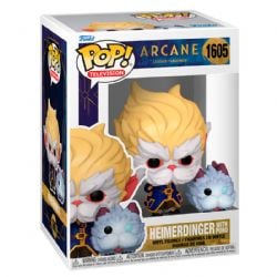 LEAGUE OF LEGENDS -  POP! VINYL FIGURE OF HEIMERDINGER & PORO (4 INCH) -  ARCANE NETFLIX SERIES 1605