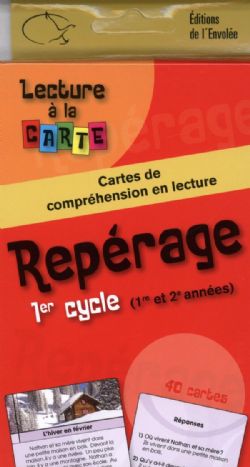 LECTURE À LA CARTE -  REPÉRAGE 1ER CYCLE (1E ET 2E ANNÉES)