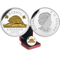 LEGACY OF THE CANADIAN NICKEL -  THE BEAVER -  2015 CANADIAN COINS 06
