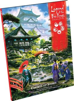 LEGEND OF THE FIVE RING: RPG -  COURTS OF STONE (ENGLISH) -  SOURCEBOOK
