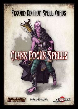 LEGENDARY GAMES -  CLASS FOCUS SPELLS CARDS (ENGLISH)