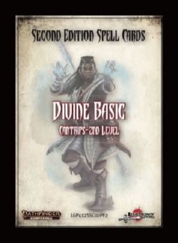 LEGENDARY GAMES -  DIVINE BASIC - CANTRIPS/2ND LEVEL SPELL CARDS (ENGLISH)