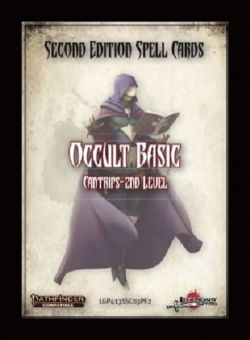 LEGENDARY GAMES -  OCCULT BASIC - CANTRIPS 2ND LEVEL SPELL CARDS (ENGLISH)