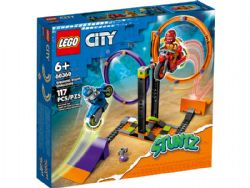 LEGO CITY -  SPINNING STUNT CHALLENGE (117 PIECES) 60360