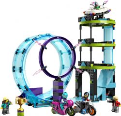 LEGO CITY -  ULTIMATE STUNT RIDERS CHALLENGE (385 PIECES) 60361