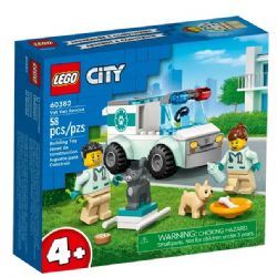 LEGO CITY -  VET VAN RESCUE (58 PIECES) 60382