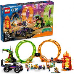 LEGO -  DOUBLE LOOP STUNT ARENA (598 PIECES) -  LEGO CITY 60339