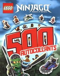 LEGO -  MASTERS OF SPINJITZU - 500 AUTOCOLLANTS -  LEGO NINJAGO