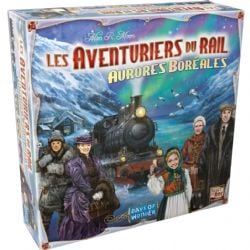 LES AVENTURIERS DU RAIL -  AURORE BORÉALE - JEU DE BASE (FRENCH)