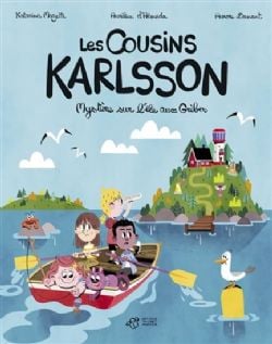 LES COUSINS KARLSSON -  MYSTÈRE SUR L'ÎLE AUX GRÈBES 01