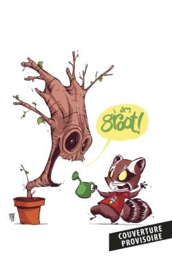 LES GARDIENS DE LA GALAXIE -  DES HISTOIRES À DORMIR DEBOUT -  ROCKET RACCOON & GROOT 01