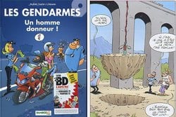 LES GENDARMES -  UN HOMME DONNEUR! 09