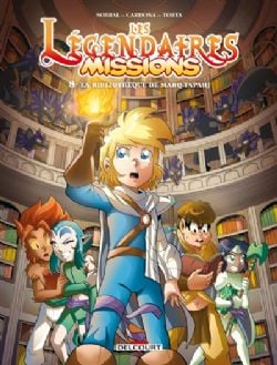 LES LÉGENDAIRES -  La bibliothèque de Marq-Tapahj (FRENCH V.) -  LES LÉGENDAIRES : MISSIONS 08