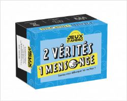 LES PETITS JEUX D'APÉRO -  2 VÉRITÉS 1 MENSONGE (FRENCH)