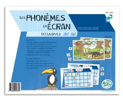LES PHONÈMES EN ÉCRAN -  K OU C DUR / G DUR (FRENCH)