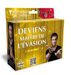 LES SECRETS DE LUC LANGEVIN -  DEVIENS MAÎTRE DE L'ÉVASION - KIT DE MAGIE PROFESSIONNEL (FRENCH)