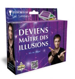 LES SECRETS DE LUC LANGEVIN -  DEVIENS MAÎTRE DES ILLUSIONS - KIT DE MAGIE (FRENCH)