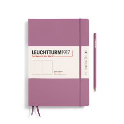 LEUCHTTURM1917 -  PLAIN HARDCOVER NOTEBOOK - DUSTY ROSE -  COMPOSITION (B5)