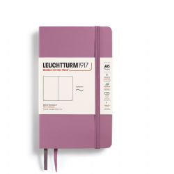 LEUCHTTURM1917 -  PLAIN SOFTCOVER NOTEBOOK - DUSTY ROSE -  POCKET (A6)
