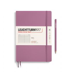 LEUCHTTURM1917 -  RULED SOFTCOVER NOTEBOOK - DUSTY ROSE -  COMPOSITION (B5)