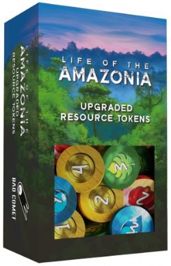 LIFE OF THE AMAZONIA -  ACCESSORY - UPGRADED RESOURCE TOKENS (ENGLISH)