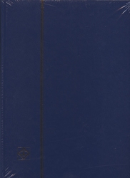 LIGHTHOUSE -  BLUE 16-SHEET STOCKBOOK (32 WHITE PAGES)