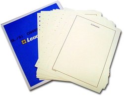LIGHTHOUSE CANADA -  CANADIAN STAMPS BLANK PAGES 12-PACK