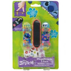 LILO AND STITCH -  3-PACK FINGERBOARDS WITH ACCESSORIES -  DISNEY