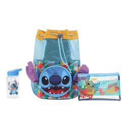 LILO AND STITCH -  3 PC YOUTH DRAWSTRING BACKPACK SET -  DISNEY