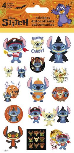 LILO AND STITCH -  4 STICKER SHEETS 
