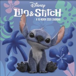 LILO AND STITCH -  OFFICIAL 2026 CALENDAR (16 MONTH) - LIVE ACTION -  DISNEY